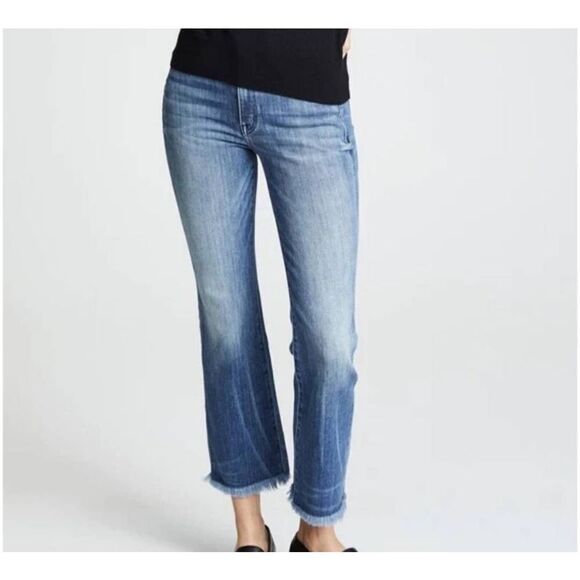 AYR the Bomb pop Bomba fringe hem jeans sz 28 - Picture 1 of 7
